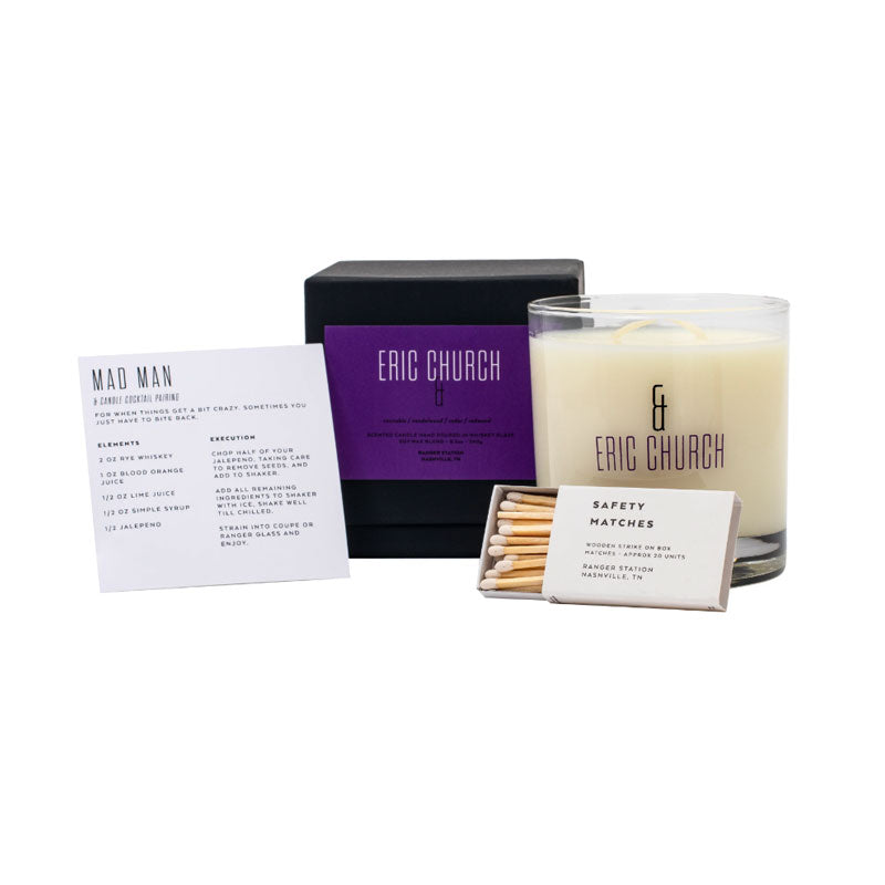 &WHISKEY GLASS CANDLE The Museum Store