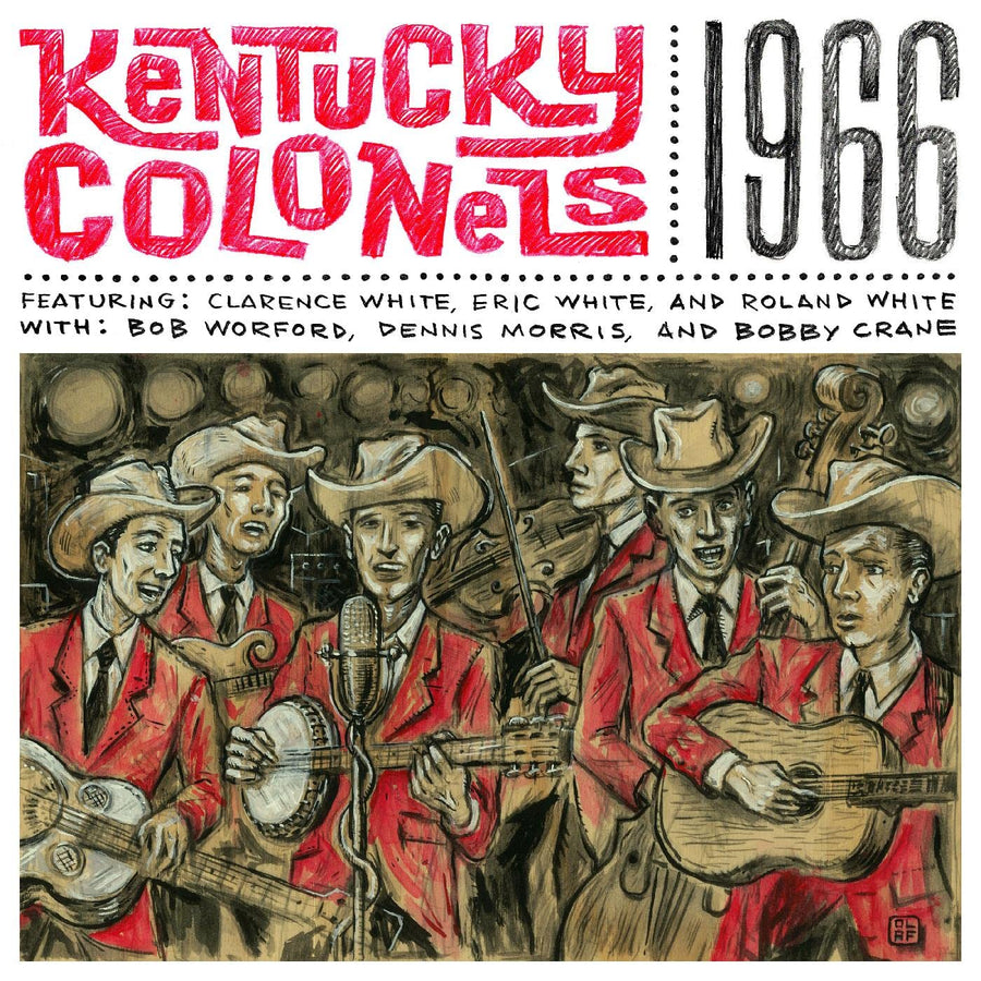 THE KENTUCKY COLONELS: 1966 VINYL LP