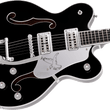 Load image into Gallery viewer, G6636TSL Players Edition Silver Falcon™ Center Block Double-Cut with String-Thru Bigsby®, Filter’Tron™ Pickups, Black
