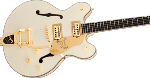 Falcon™ Center Block LTD with String-Thru Bigsby® and Gold Hardware, Ebony Fingerboard, Vintage White