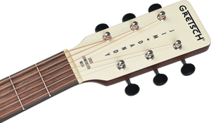 Jim Dandy™ Parlor LTD, Walnut Fingerboard, Tortoise Pickguard, Vintage White