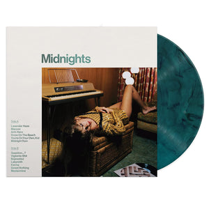 TAYLOR SWIFT: MIDNIGHTS VINYL LP - JADE GREEN