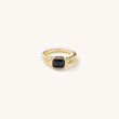 Load image into Gallery viewer, Braided Black Onyx Ring
