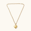 Load image into Gallery viewer, Bubble Heart Chain Necklace

