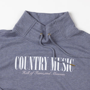 Cascade Cowl Navy Sweatshirt