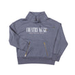 Load image into Gallery viewer, Cascade Cowl Navy Sweatshirt
