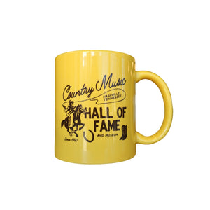 Country Music Cowboy Yellow Mug