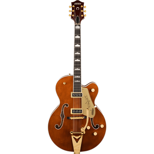 G6120TG-DS Players Edition Nashville® Hollow Body DS with String-Thru Bigsby® and Gold Hardware, Ebony Fingerboard, Roundup Orange
