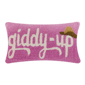 GIDDY-UP HOOK PILLOW