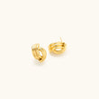 Load image into Gallery viewer, Gold Knot Stud Earrings

