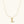 Golden Cowboy Boot Adjustable Necklace