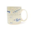 Load image into Gallery viewer, GUITAR BLUEPRINT MUG
