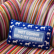 Load image into Gallery viewer, Hold My Horses Needlepoint Pillow
