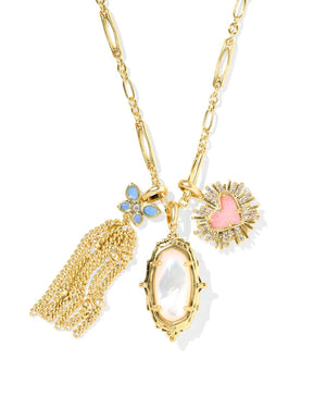 Dolly Parton x Kendra Scott Ari Heart Butterfly Charm Necklace