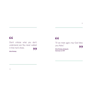 LITTLE BOOK OF ELVIS PRESLEY: INSPIRATIONAL QUOTES FROM THE KING OF ROCK 'N' ROLL