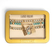 Load image into Gallery viewer, Lainey Wilson Bracelet Wild Flowers &amp; Turquoise Charm
