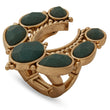 Load image into Gallery viewer, Lainey Wilson LW Gifting Adjustable Horseshoe Stone Ring
