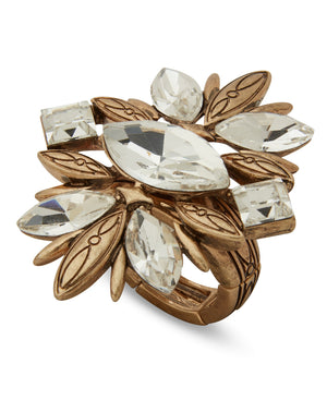 Lainey Wilson LW Gifting Adjustable Navette Stone Cluster Ring