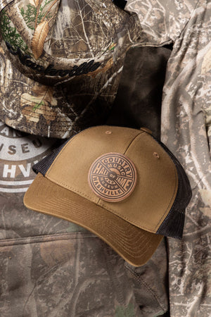 CMHOF Leather Patch Hat
