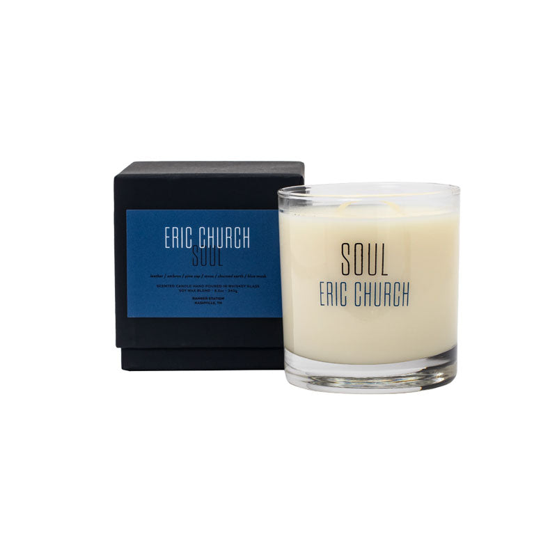 SOUL-WHISKEY GLASS CANDLE