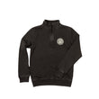 Load image into Gallery viewer, Vintage Charcoal Quarter Zip
