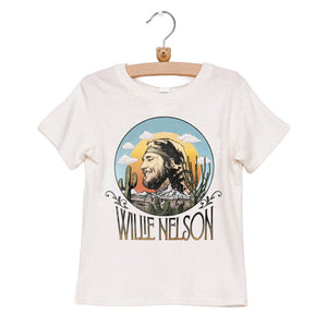 Willie Nelson In the Sky Oatmeal Children's T-Shirt