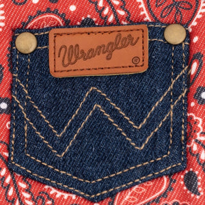 Wrangler Red Bandana Vest Harness