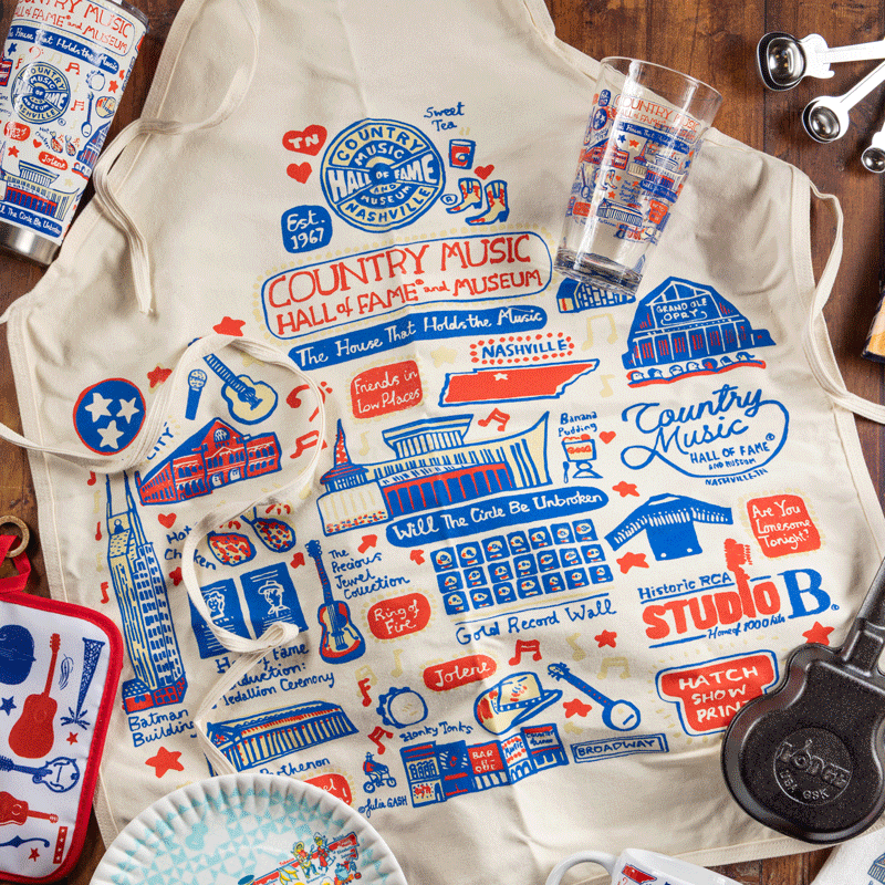 Julia Gash Country Music Hall of Fame and Museum Apron