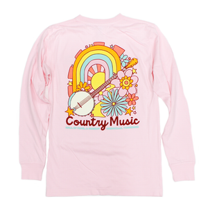 SUNBURST BANJO LONG SLEEVE T-SHIRT