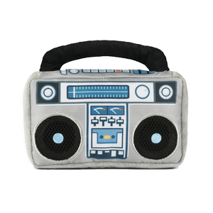 BOOM BOX 2-IN-1 DOG TOY