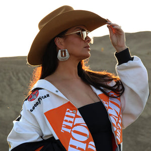 Large Buckle Betty Earrings