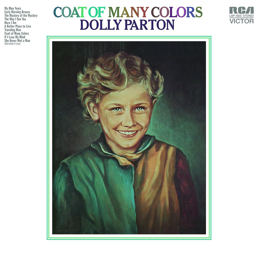 Dolly Parton: COAT OF MANY COLORS Vinyl LP