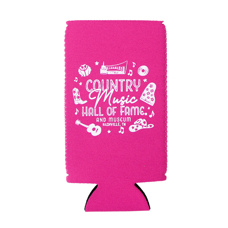 GIRLY COLLAGE SLIM CAN KOOZIE