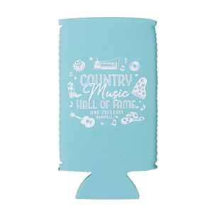 GIRLY COLLAGE SLIM CAN KOOZIE