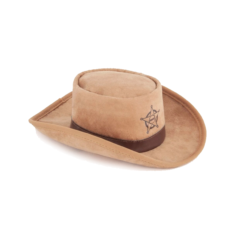 Sheriff Hat Dog Toy