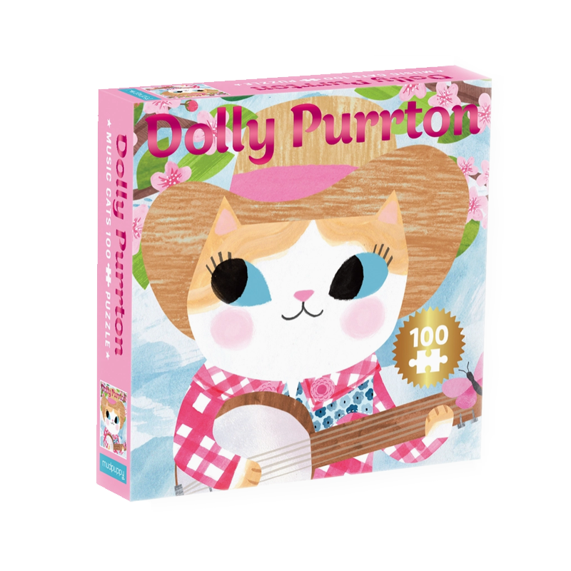 Dolly Purrton Music Cats 100 Piece Puzzle