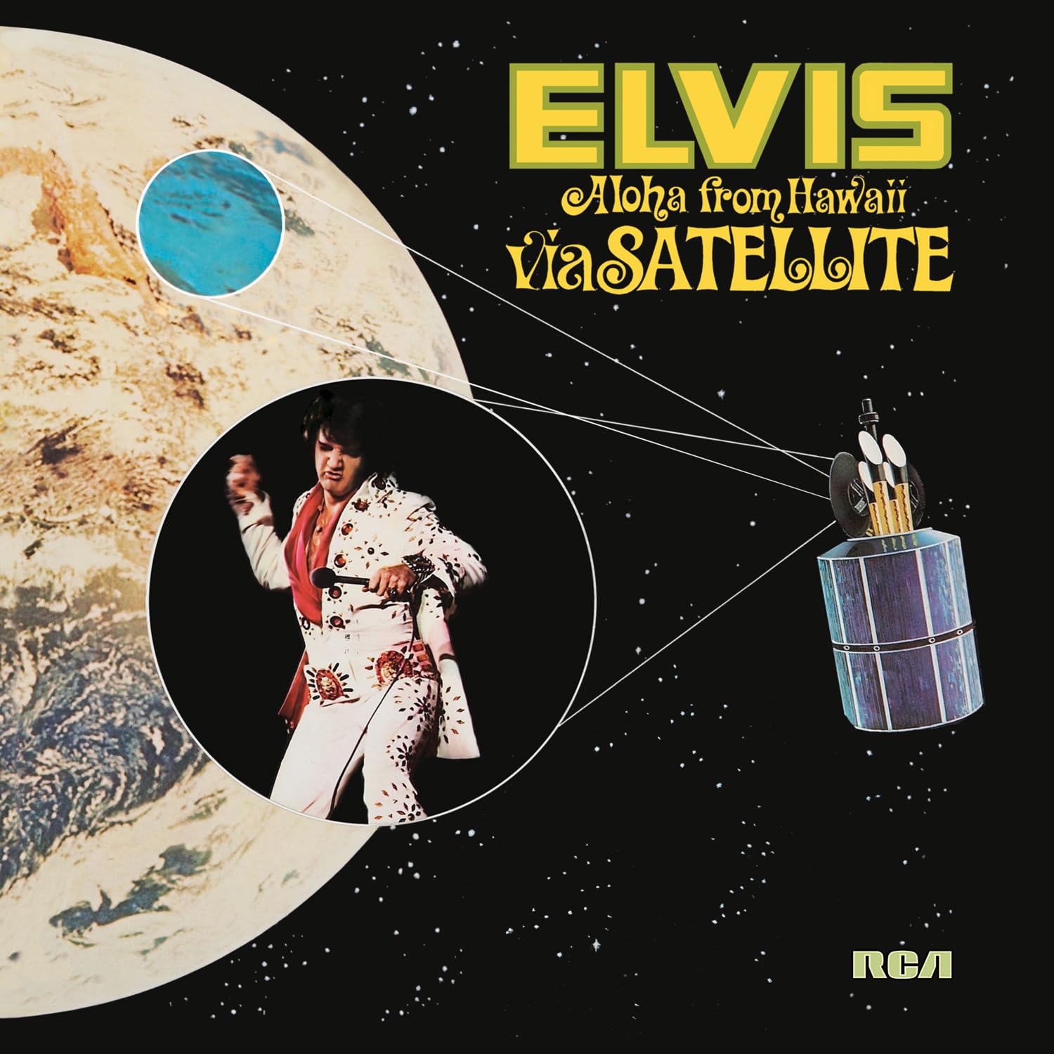 ELVIS PRESLEY: ALOHA FROM HAWAII VIA SATELLITE VINYL LP – The