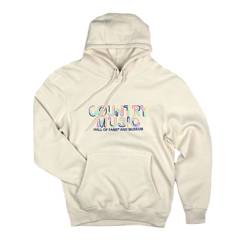 MULTI-COLOR EMBROIDERY HOODIE