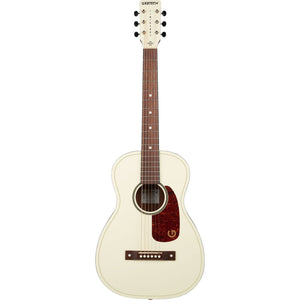Jim Dandy™ Parlor LTD, Walnut Fingerboard, Tortoise Pickguard, Vintage White