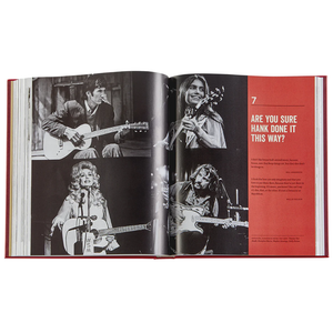 COUNTRY MUSIC LEATHER BOUND BOOK