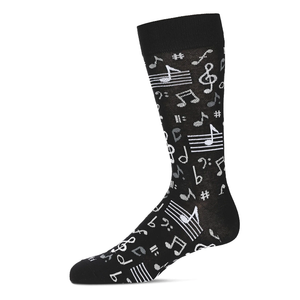 MEN'S MUSICAL NOTES SOCKS