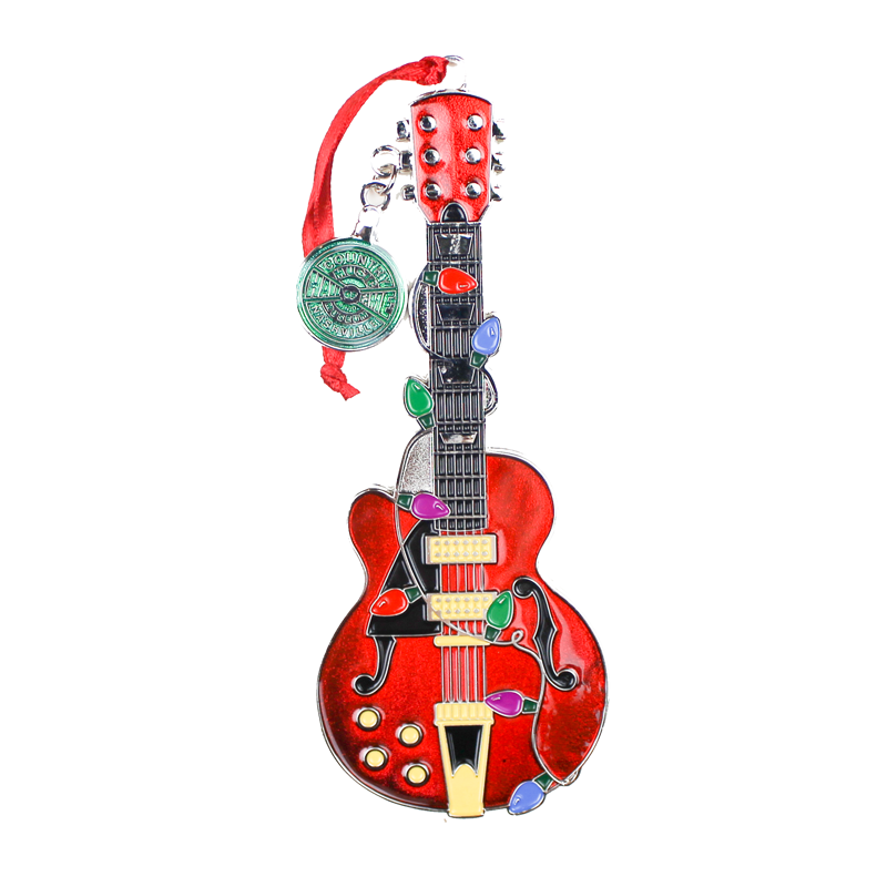 GUITAR WITH LIGHTS ORNAMENT