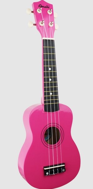 Amahi Soprano Ukulele, Dragonfruit