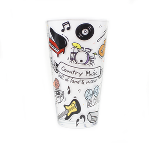 MUSIC DOODLE PINT GLASS