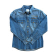 Load image into Gallery viewer, Billy Reid Shoals Embroidered Denim Shirt

