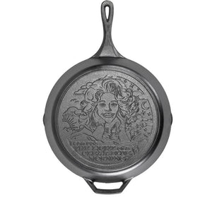 13.25" Light of a Clear Blue Morning Dolly Parton Skillet