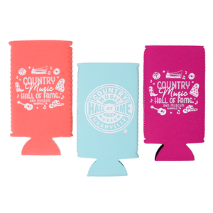 GIRLY COLLAGE SLIM CAN KOOZIE
