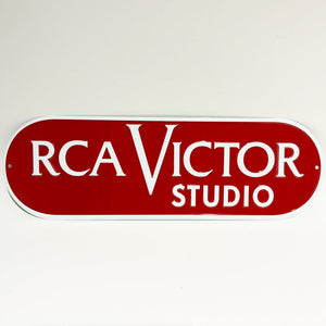 RCA Victor Studio Metal Sign