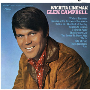 GLEN CAMPBELL: WICHITA LINEMAN VINYL LP