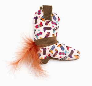 Wild West Cat Cowboy Boot Toy